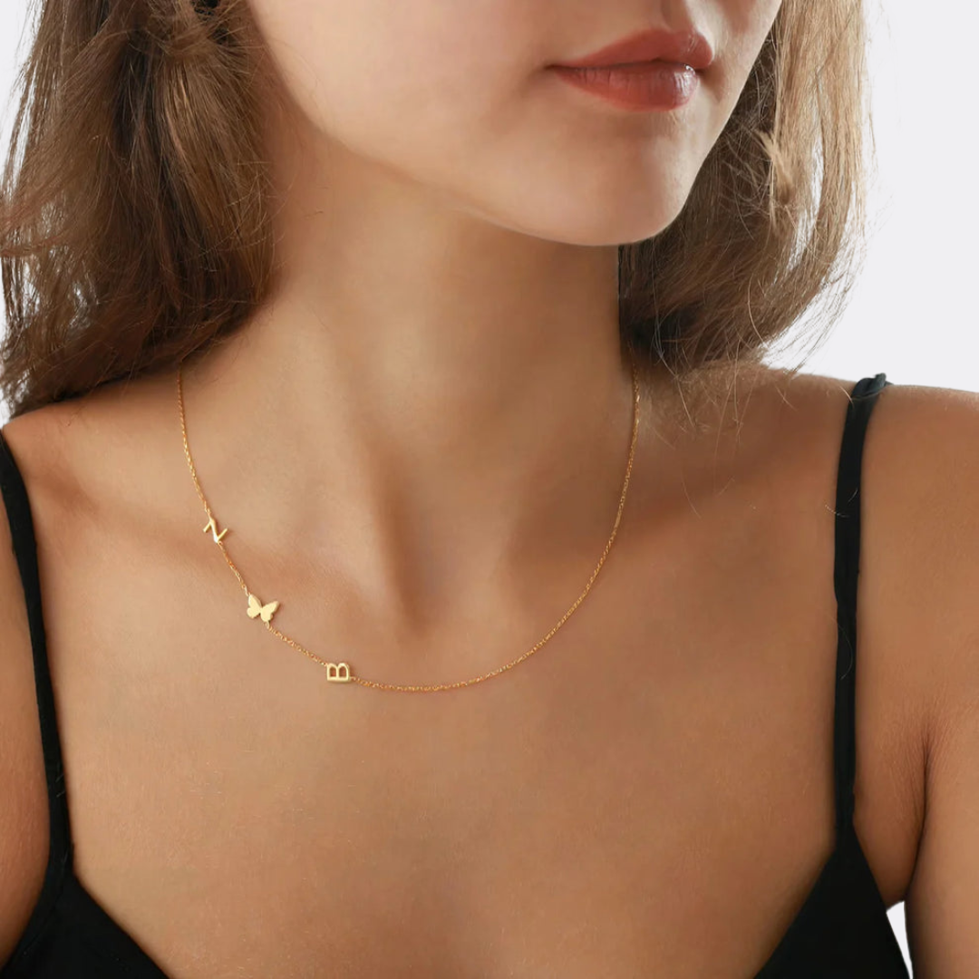 Spersonalizowany naszyjnik z inicjałami